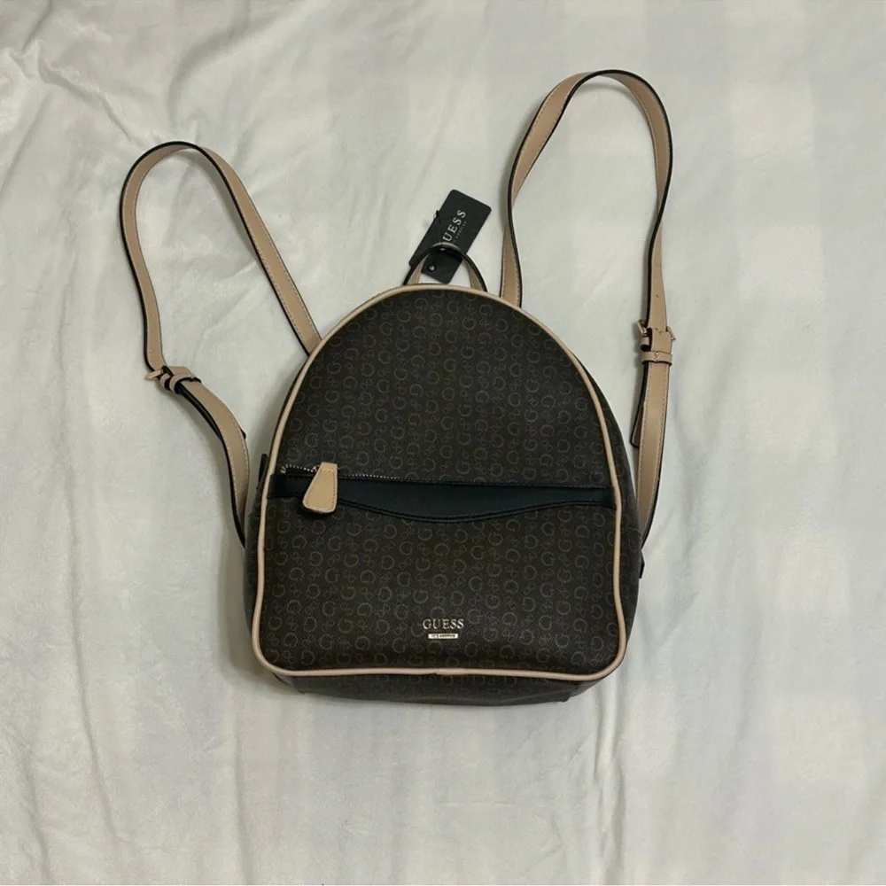 Brown Guess backpack - Picture 1 of 4